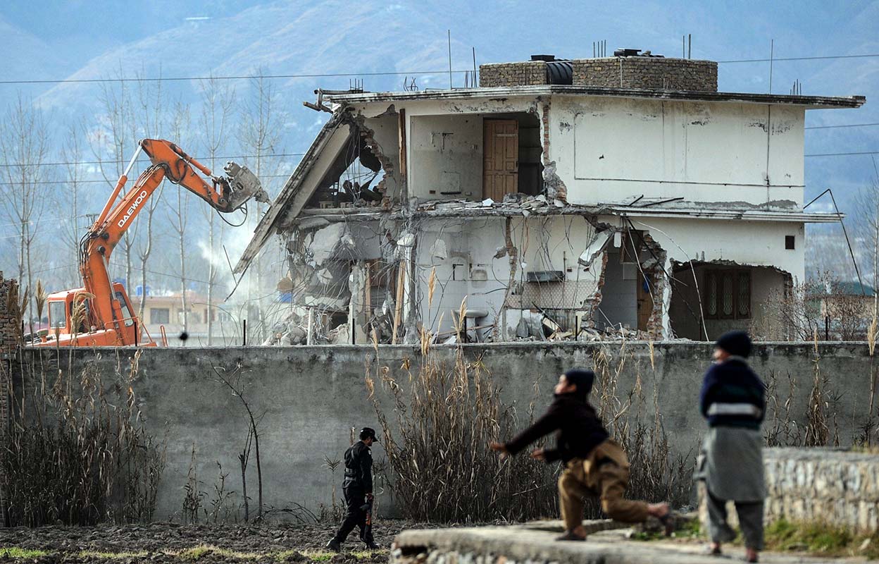 Pakistán borró hasta el último rastro de Bin Laden.